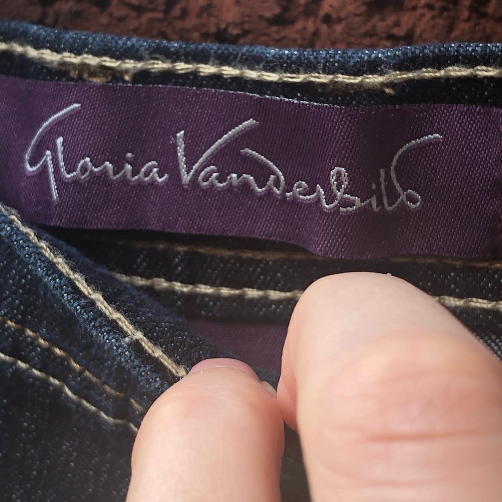 Gloria Vanderbilt Black Jeans Size 12 —#035 - Picture 9 of 12